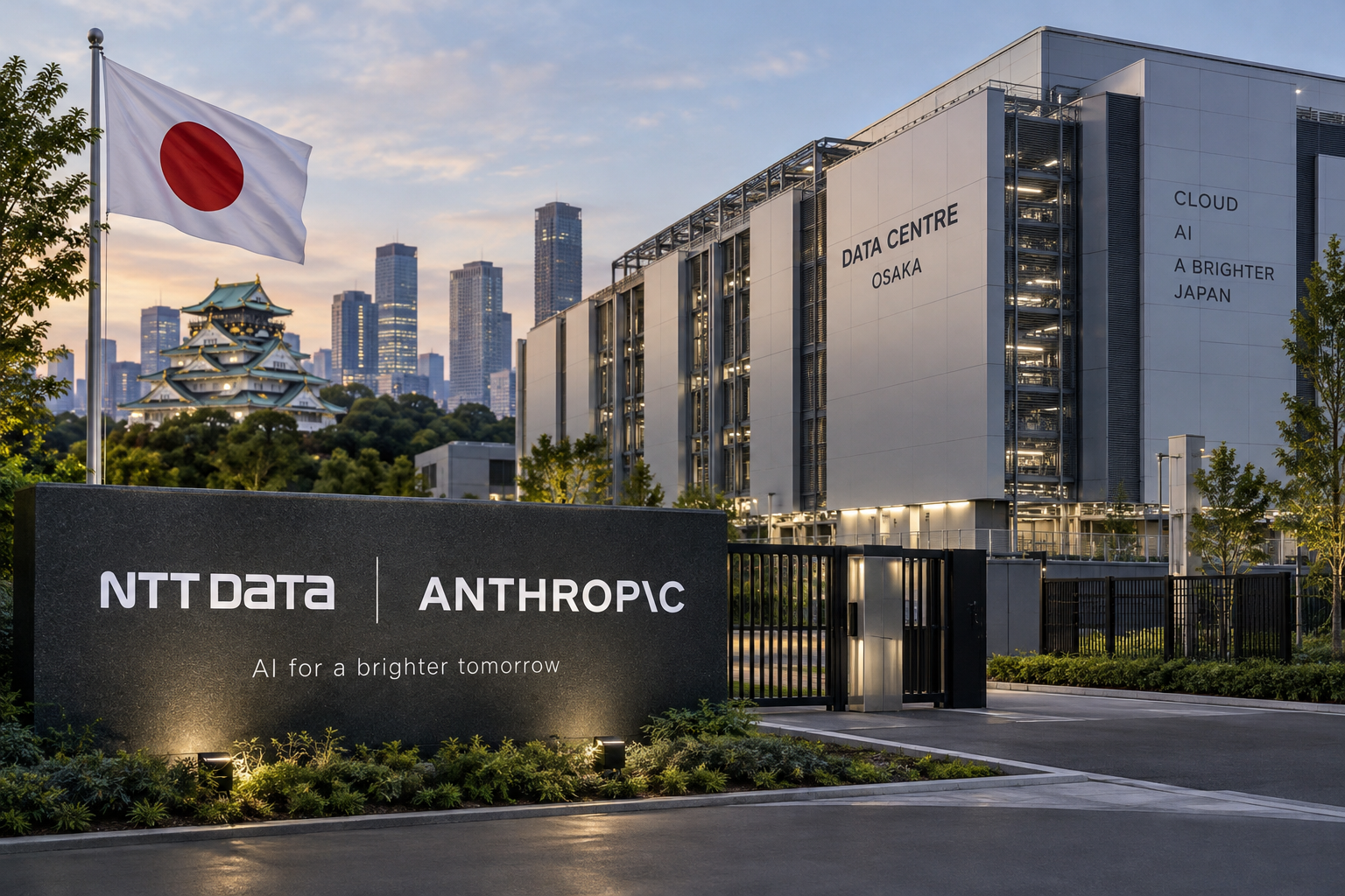 NTT Data Nears Deal to Build Anthropic's First Japan Data Centre