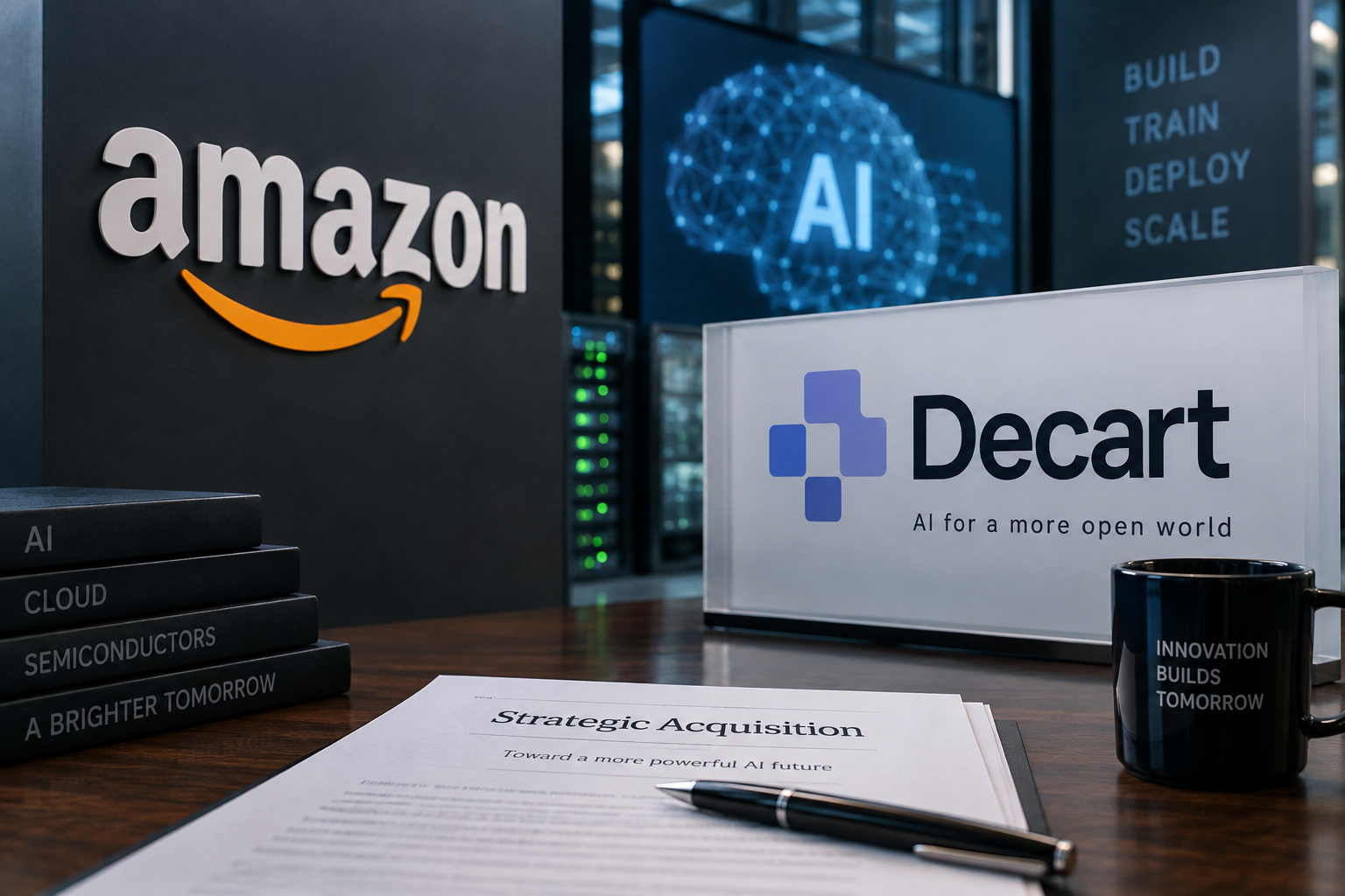 Amazon Eyes $7 Billion Deal for AI Startup Decart