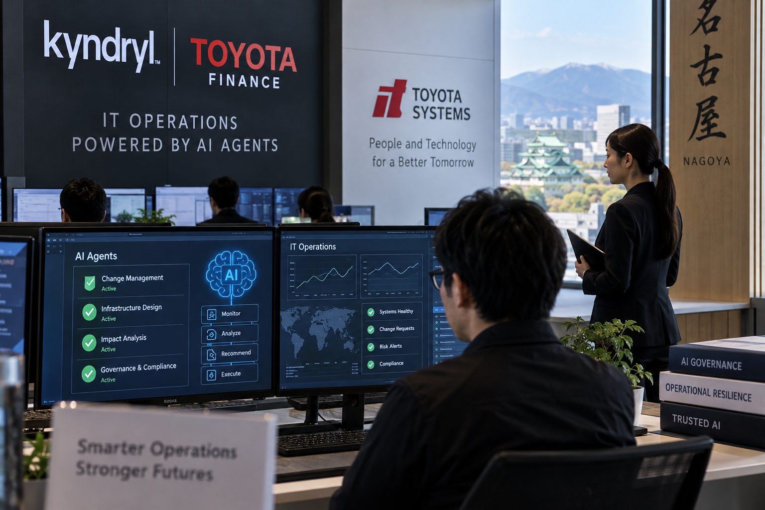 Kyndryl to Run AI Agents Inside Toyota Finance's Live IT Operations