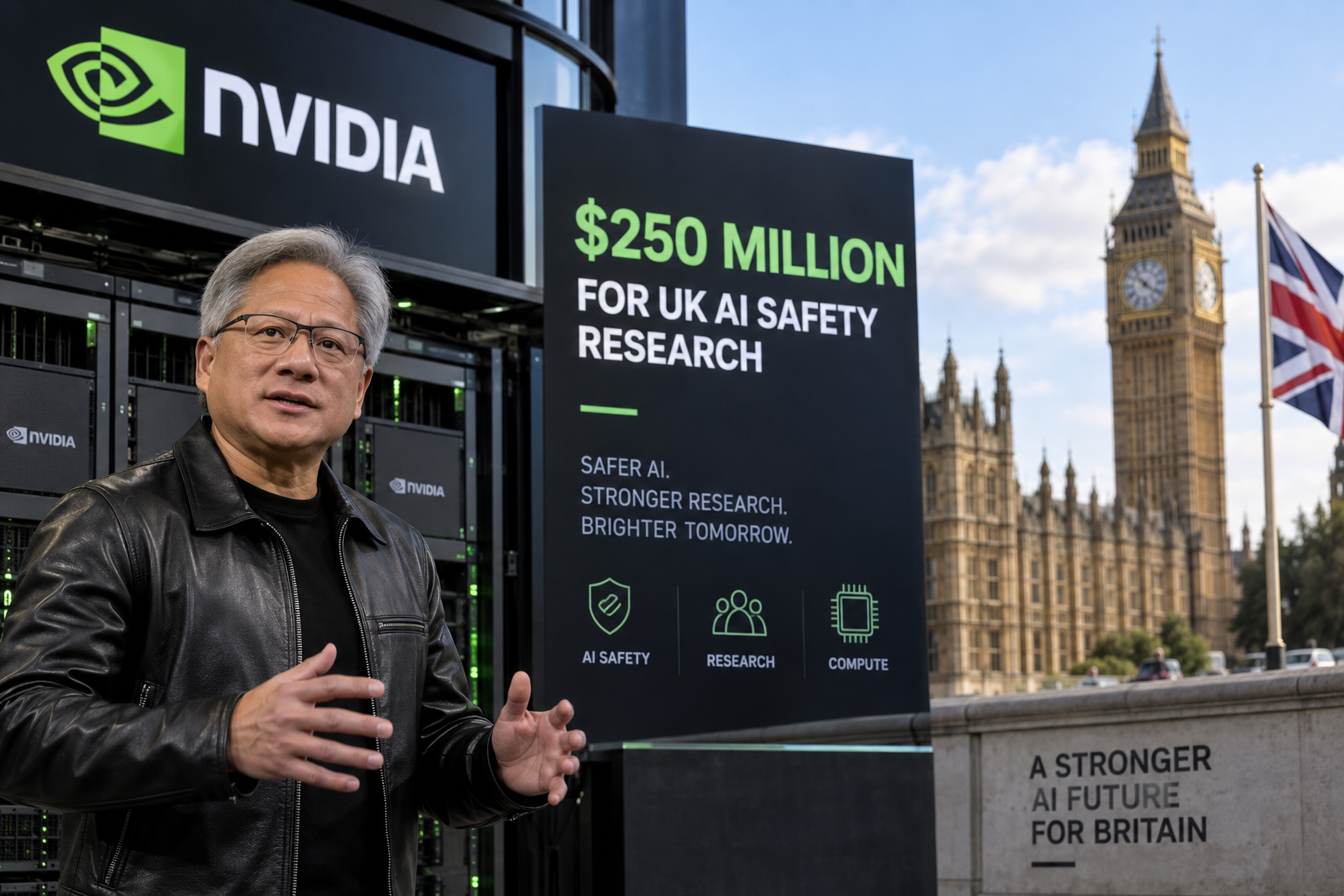Nvidia Pledges $250M in Computing Power for UK AI Safety Research