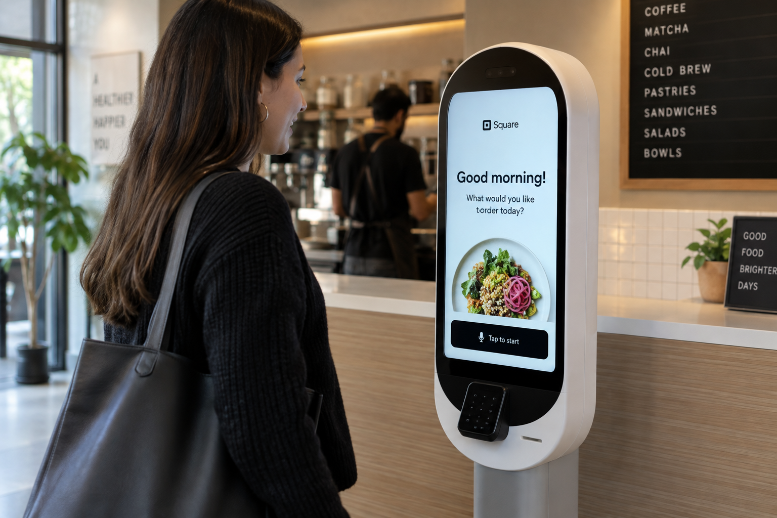 Square Launches Kiosk That Lets Customers Order by Talking to AI