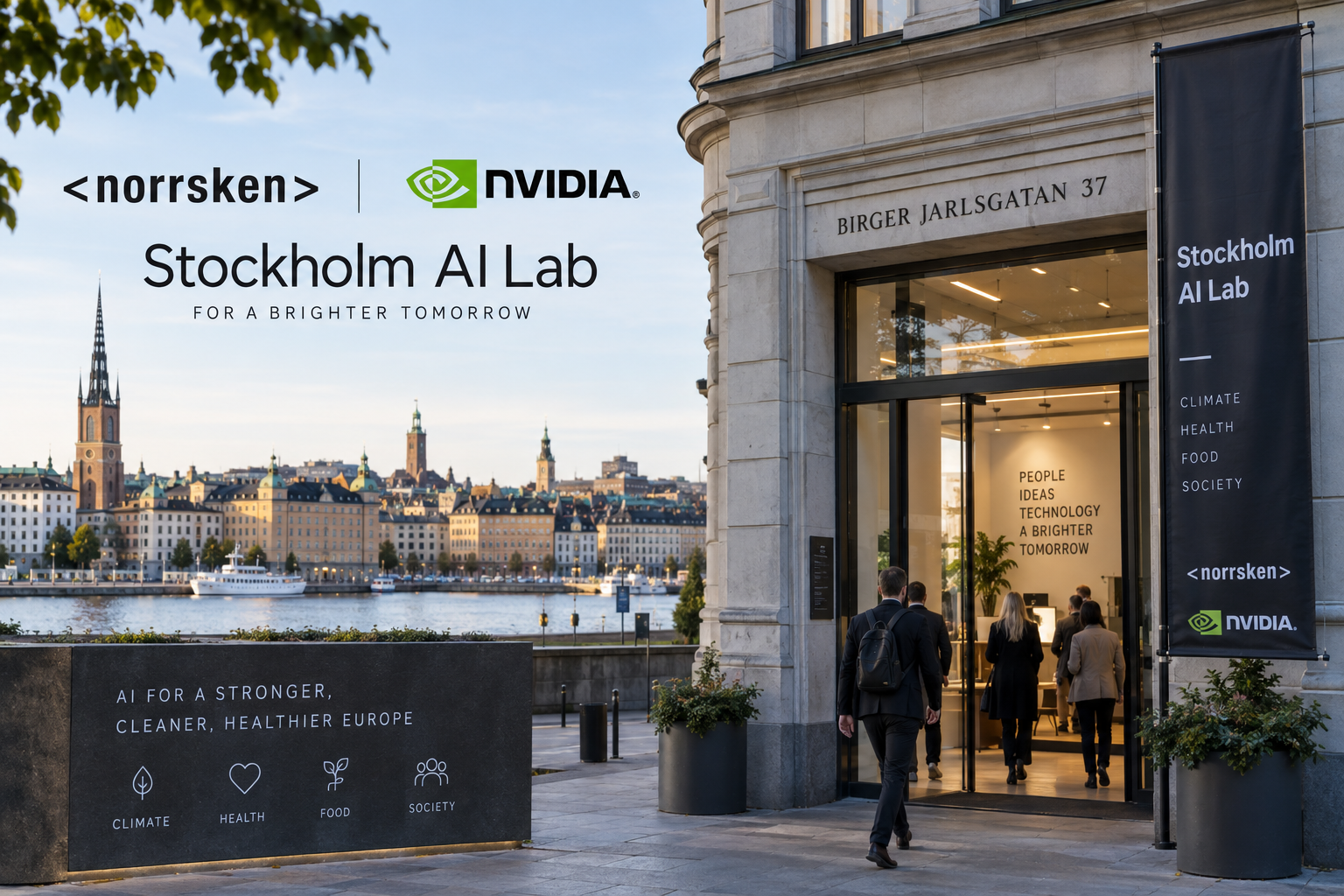 Norrsken and Nvidia to Open Stockholm AI Lab for European Founders in 2027
