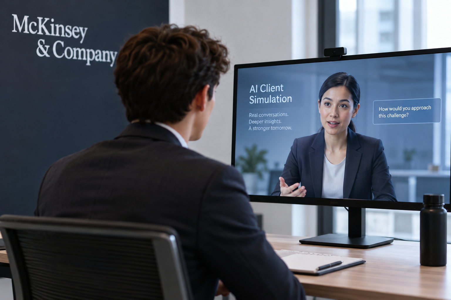 McKinsey Puts Job Applicants in Conversation With an AI Client