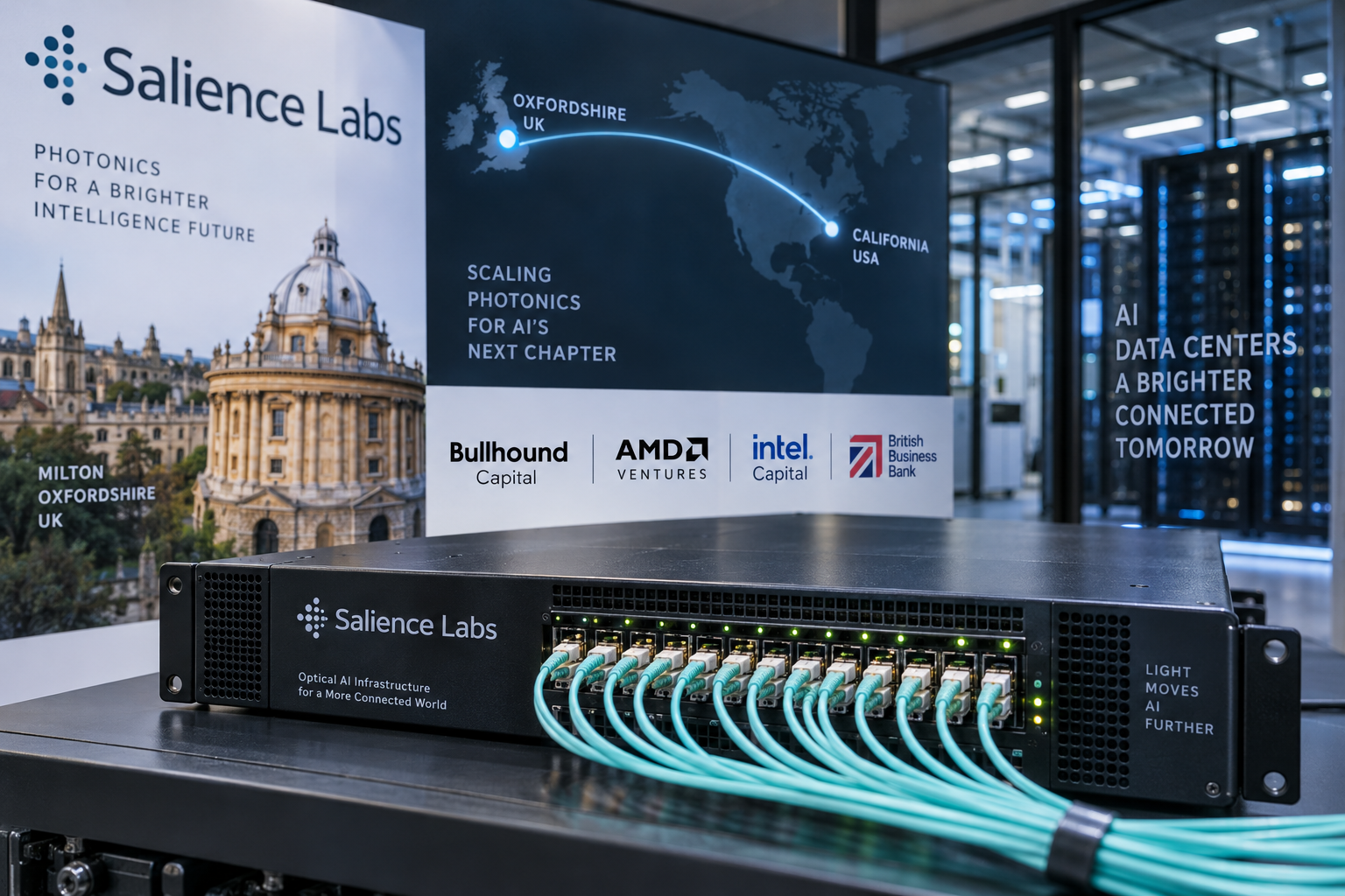 Salience Labs Raises $125 Million for Optical AI Switches, Expands to California