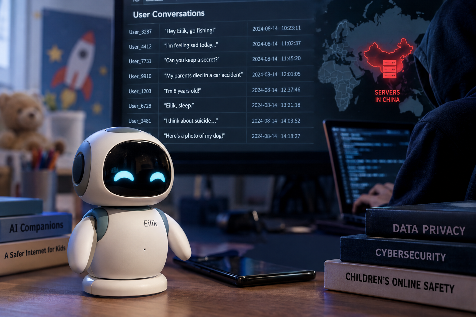 Hacker Finds Eiliko Robot Toy Stores Users’ Conversations on Chinese Servers