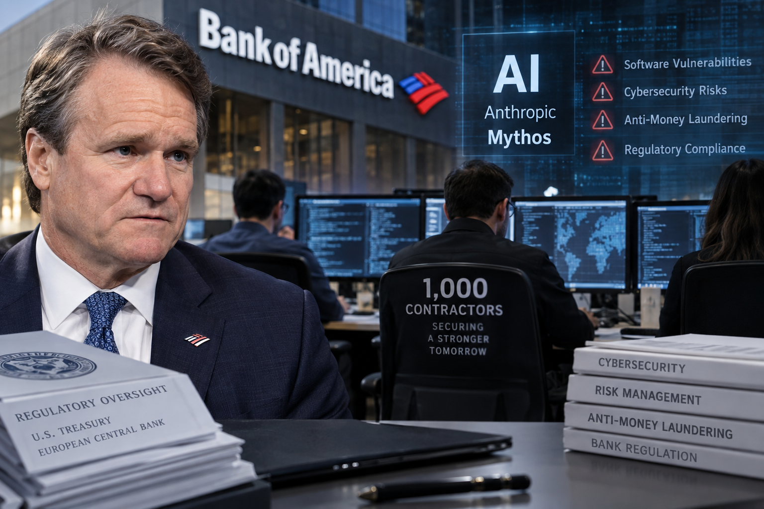 Bank of America Brings In 1,000 Contractors to Fix Flaws Exposed by AI Models