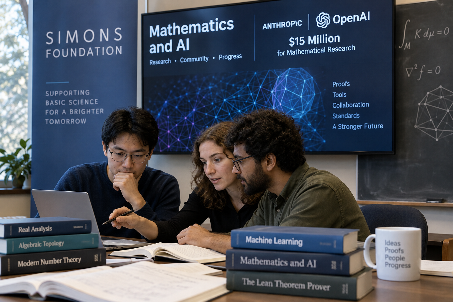 Simons Foundation Commits $15 Million to Help Mathematicians Navigate the AI Era