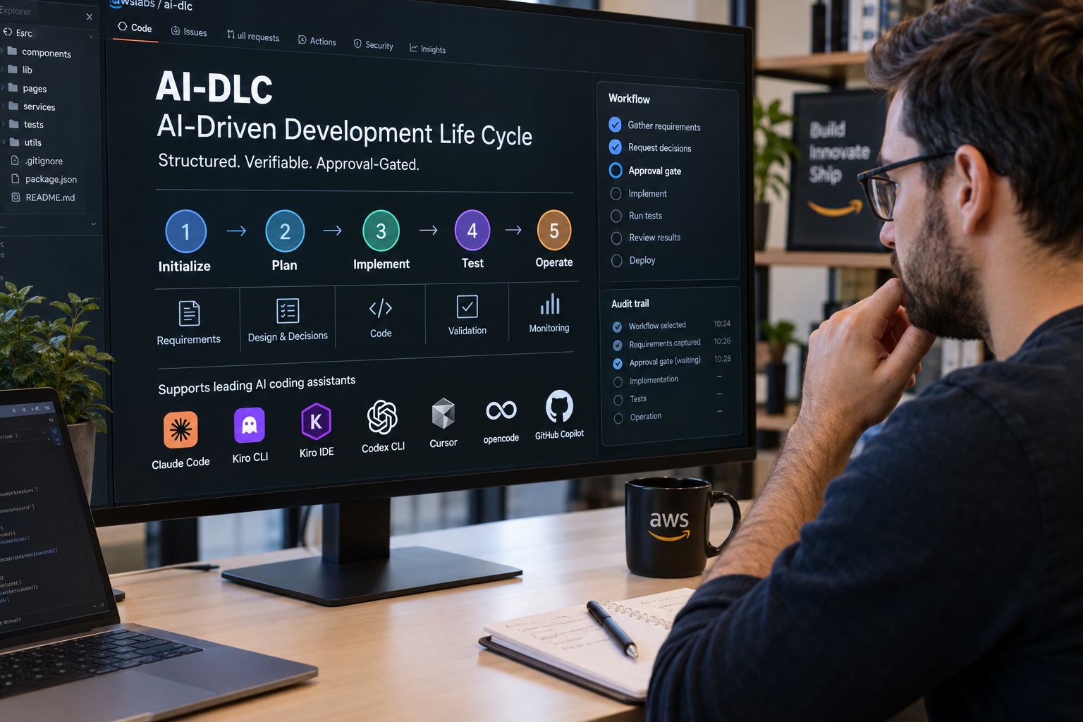 AI-DLC Adds Structured, Approval-Gated Workflows to AI Coding Assistants