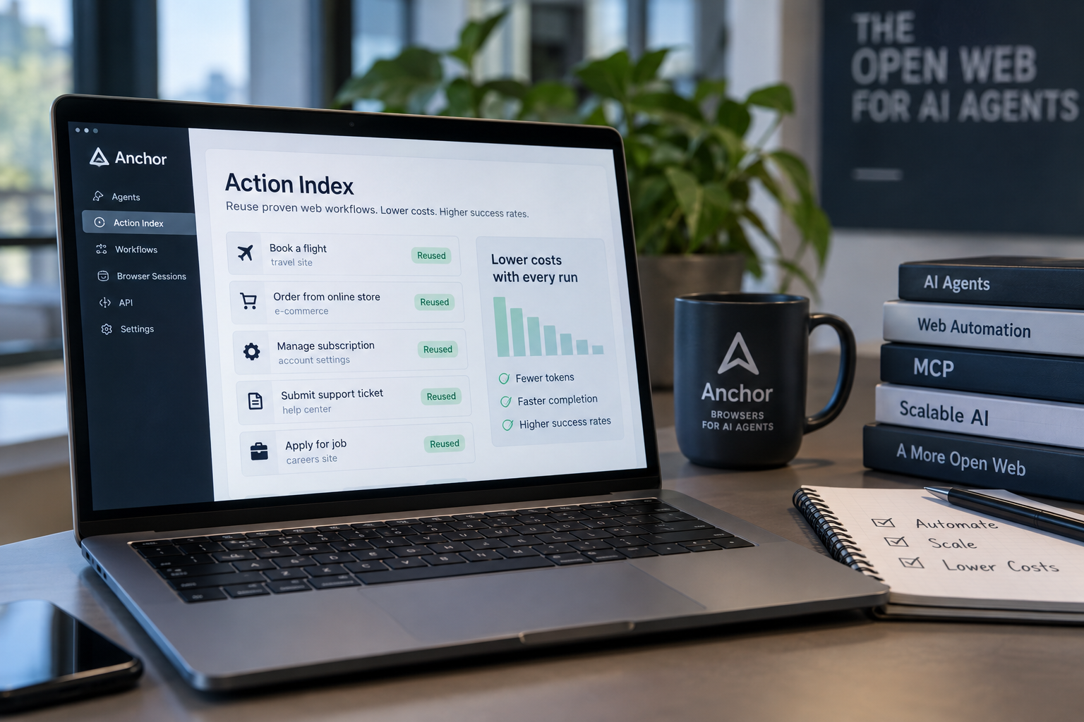 Anchor Launches Action Index to Slash Costs for Web-Browsing AI Agents