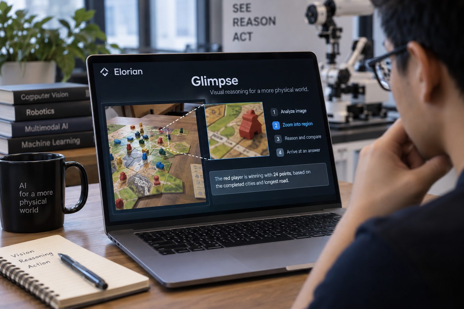 Elorian Releases Glimpse, a Model That Goes Back to the Image to Reason