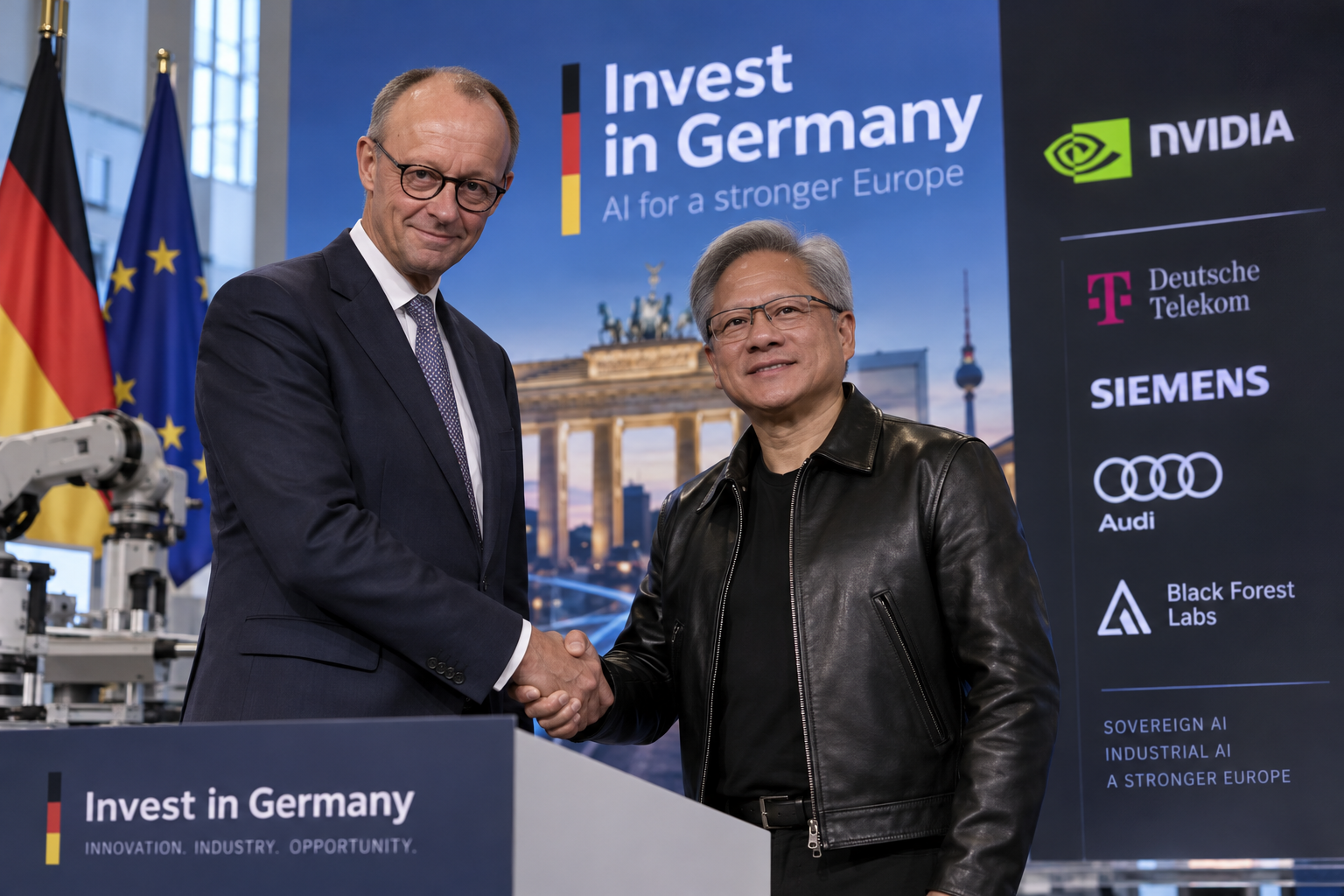 Germany to Announce AI Partnership With Nvidia Next Week, Sources Say