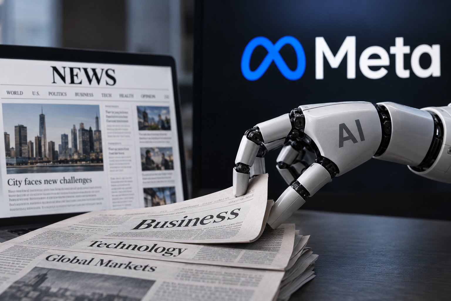 Meta’s New Business Terms Could Let It Scrape News Sites to Train AI