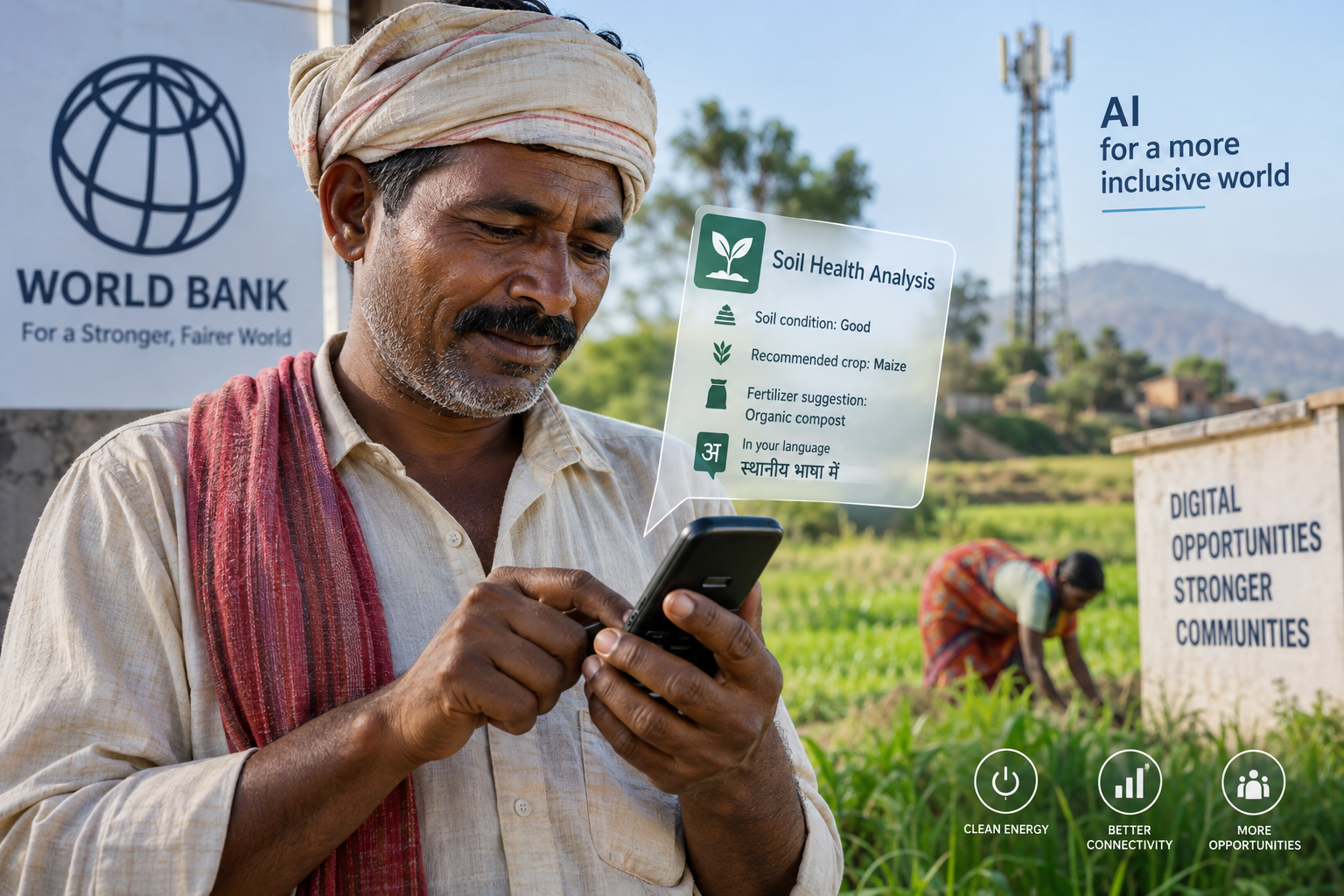 World Bank Backs ‘Small AI’ on Basic Phones for Poorer Nations