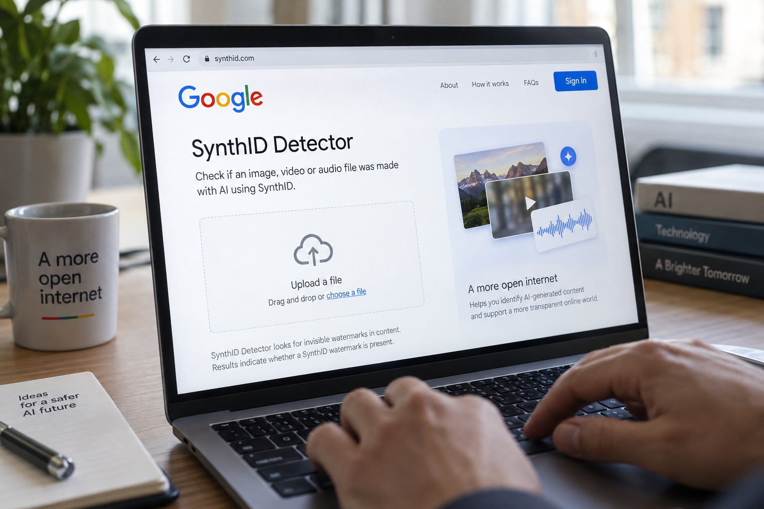 Google Opens SynthID Detector to Public, With Clear Limits