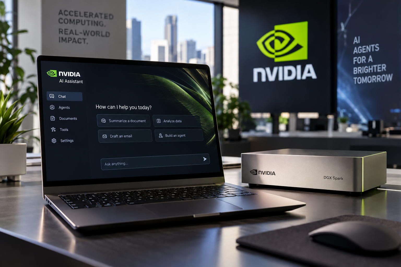Nvidia Rolls Out Open Models to Run AI Agents in Business and on PCs