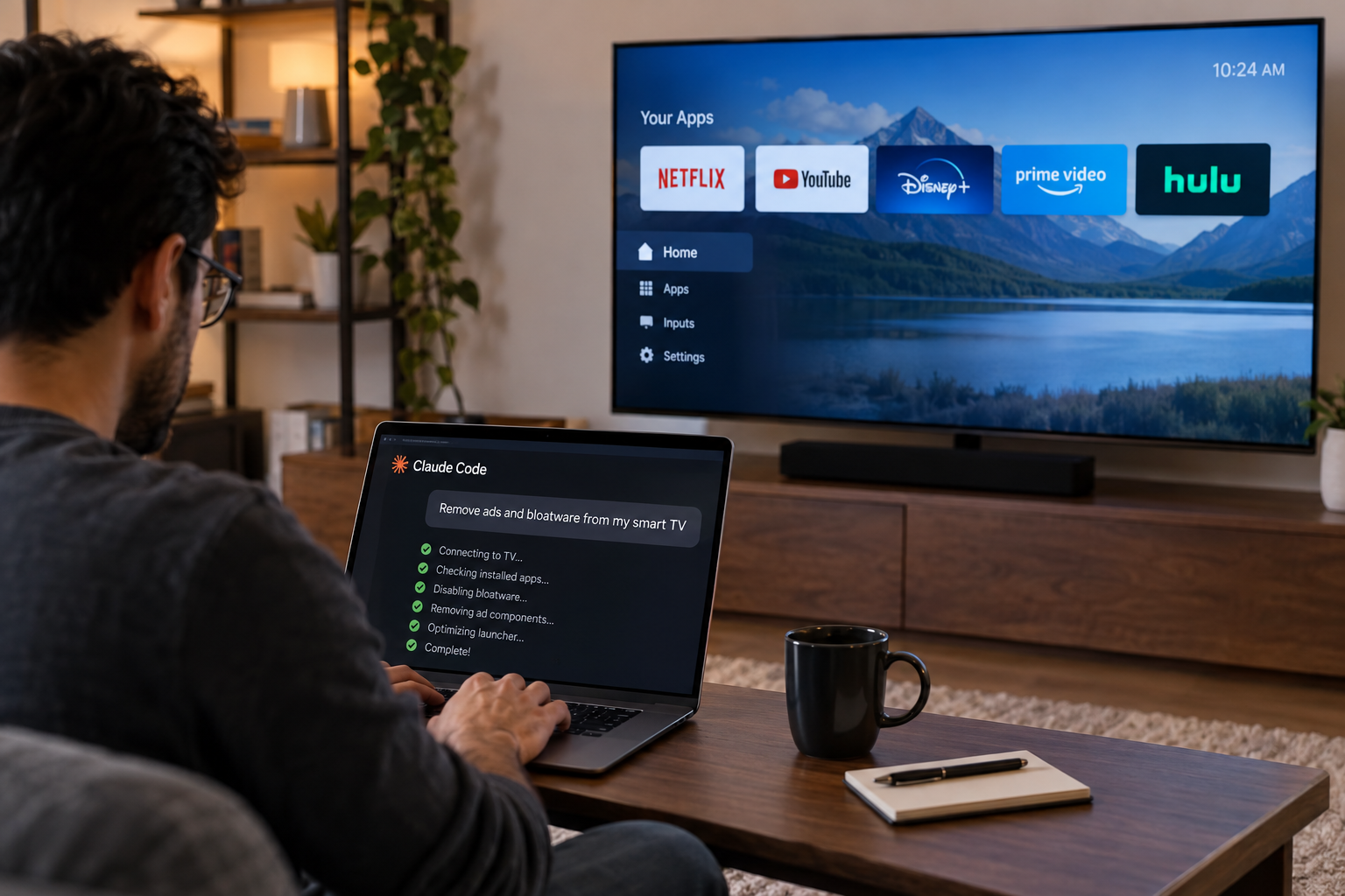 Frustrated Viewers Turn AI Coding Tools Loose on Smart TVs to Strip Out Ads