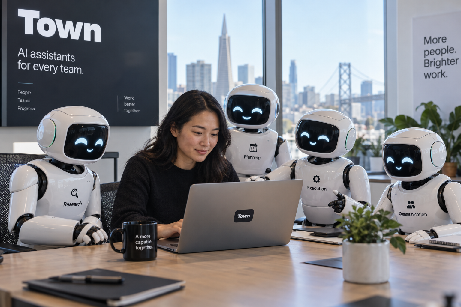 Town Raises $108 Million at $1 Billion Valuation to Let AI Assistants Work as a Team