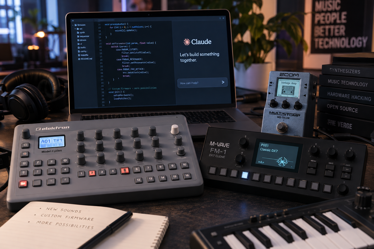 Vibe Coding Is Remaking Music Gear Through Custom Firmware