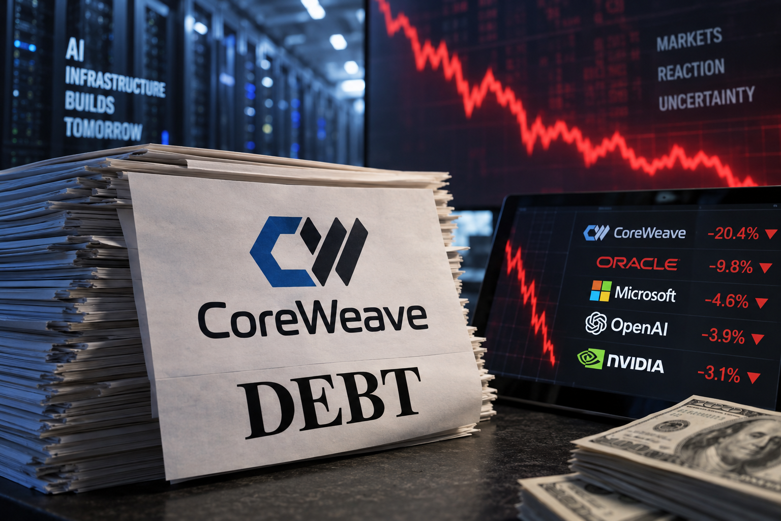 CoreWeave's Debt Load Rattles Investors and Drags Down Other AI Stocks