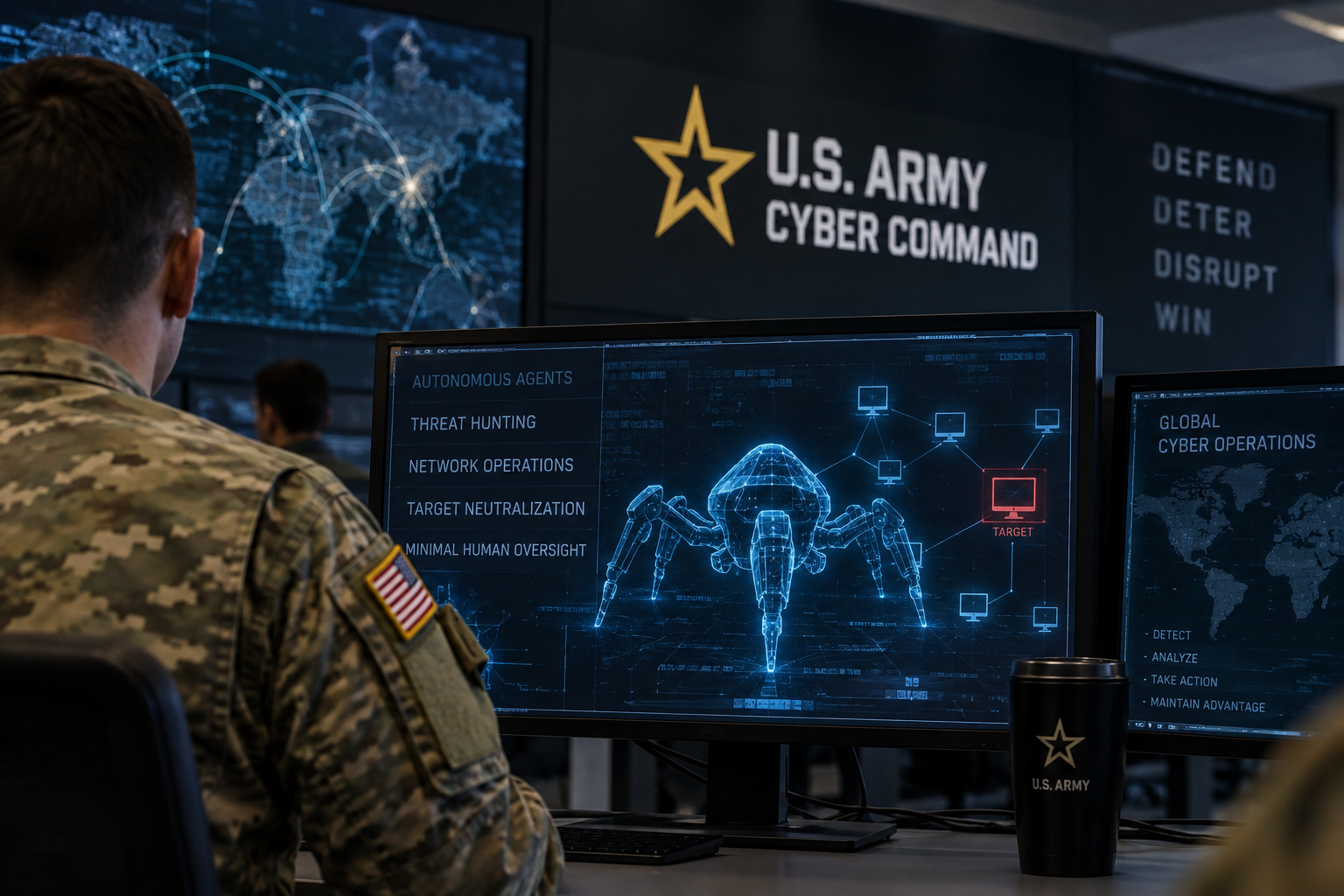 Army Picks Bid for ECHOTRIBBLE, a Program to Build Autonomous AI Hunter Agents