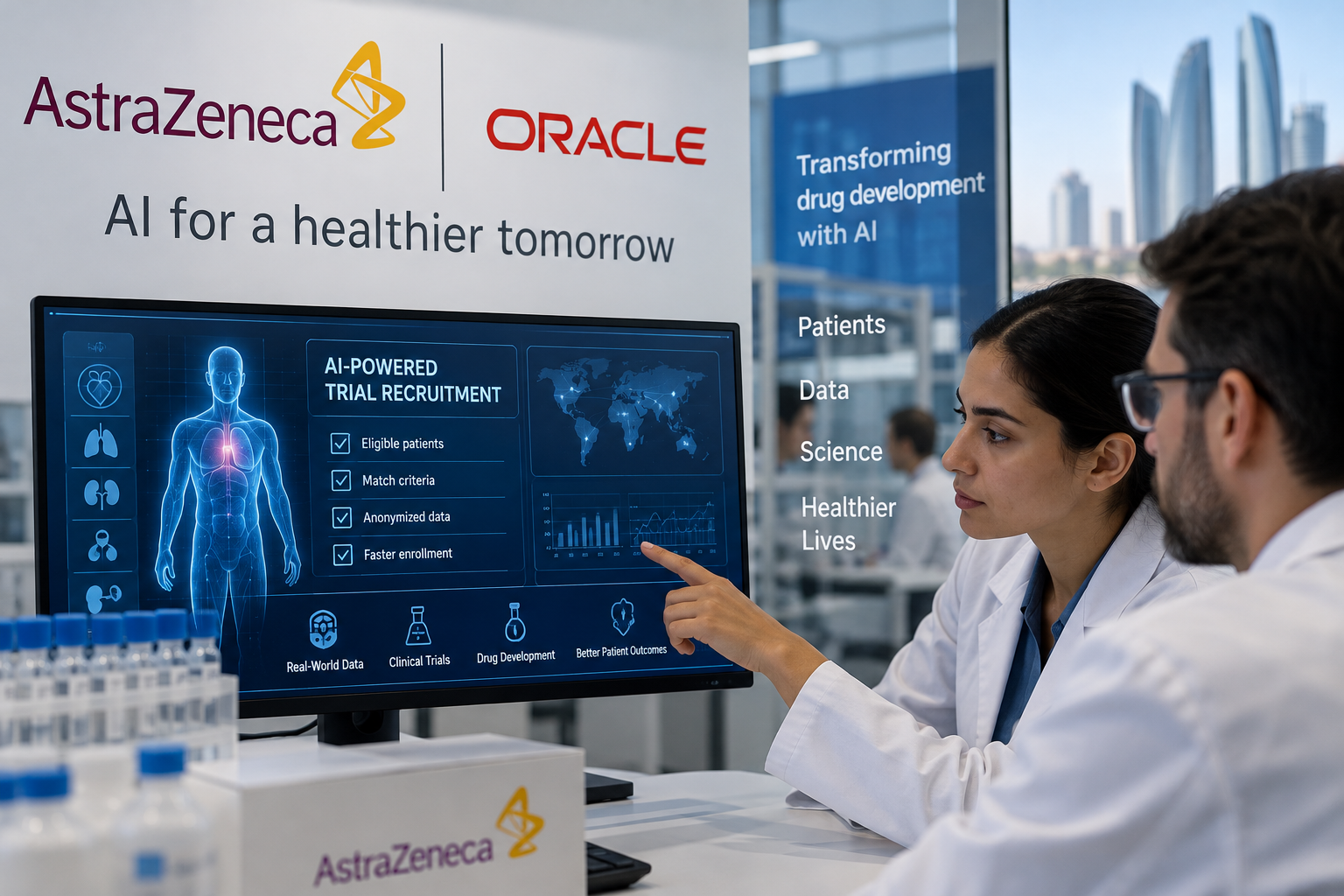 AstraZeneca and Oracle Team Up on AI to Speed Up Drug Trial Recruitment