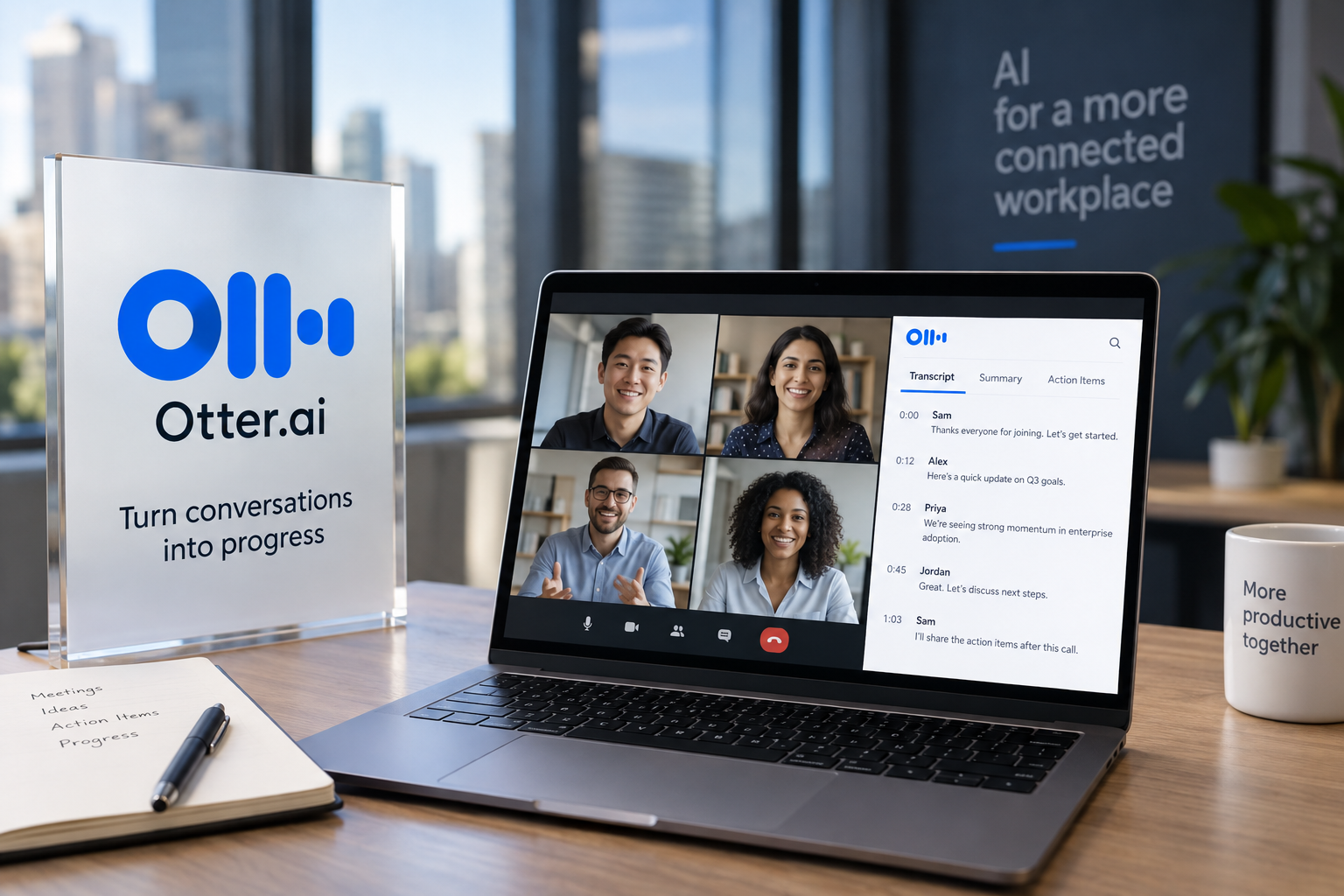 Otter.ai Raises $320 Million from General Catalyst to Expand Enterprise Push