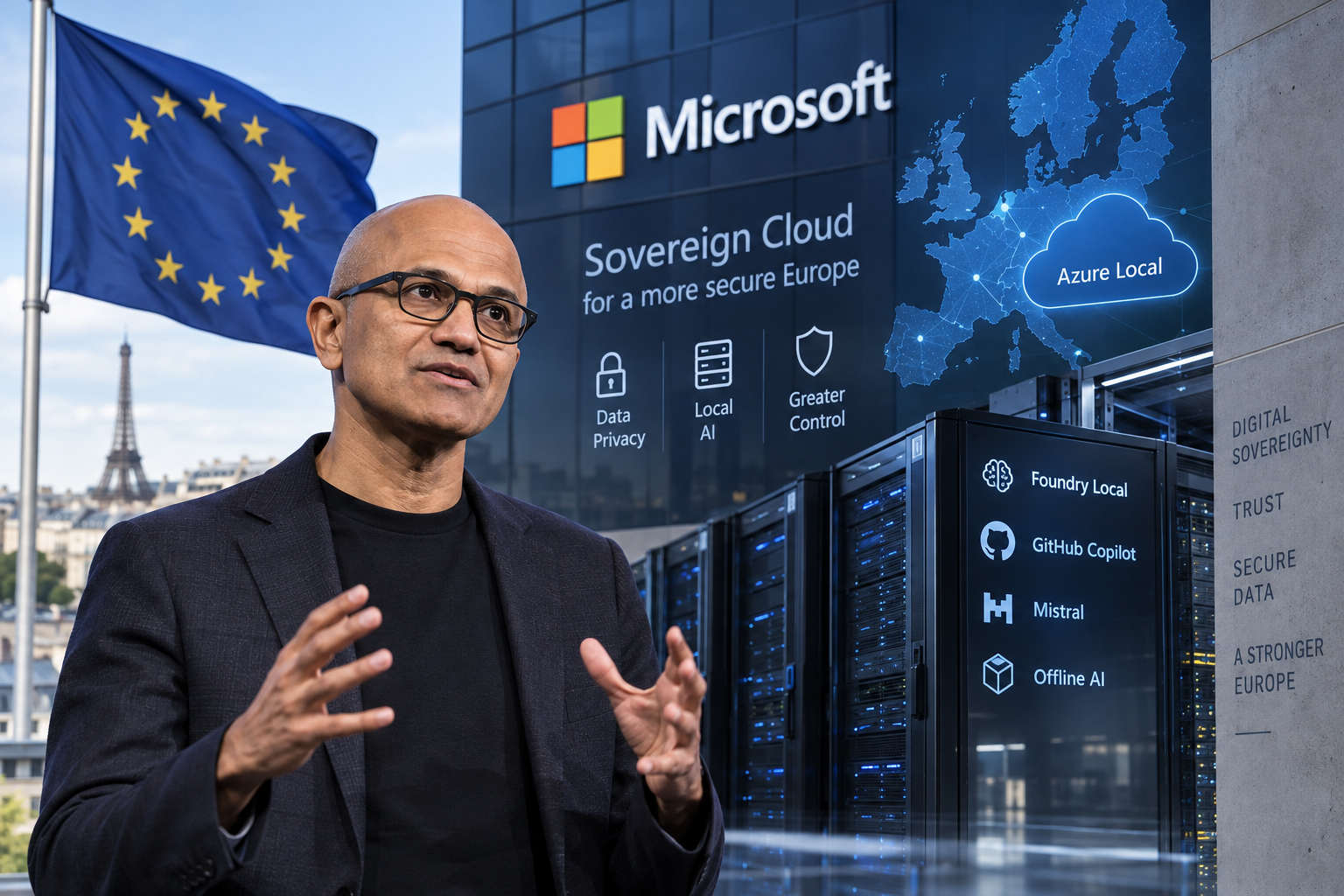 Microsoft Adds EU Access Oversight and Offline AI to Its Sovereign Cloud
