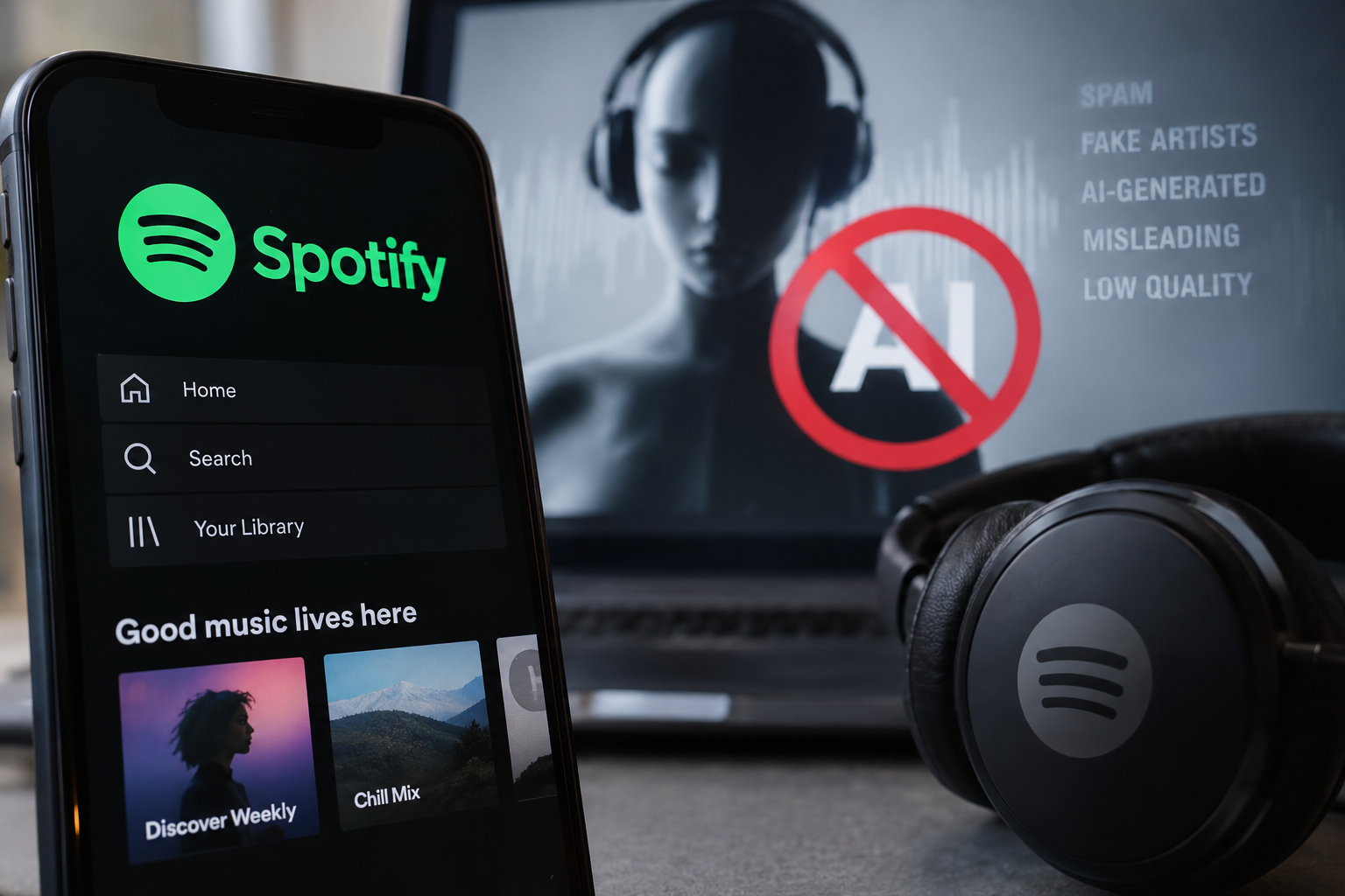 Spotify Says It Pulled 50 Million AI 'Slop and Spam' Tracks From Recommendations