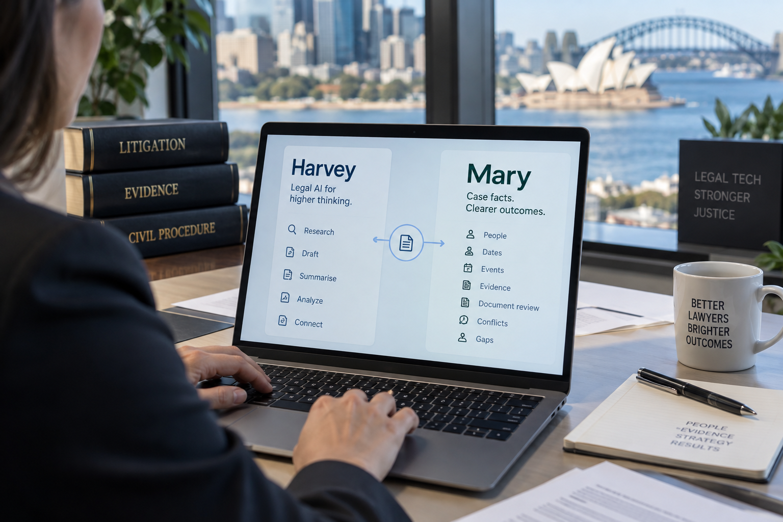 Harvey Adds Australian Startup Mary's Case-Fact Tools to Its Legal AI Platform