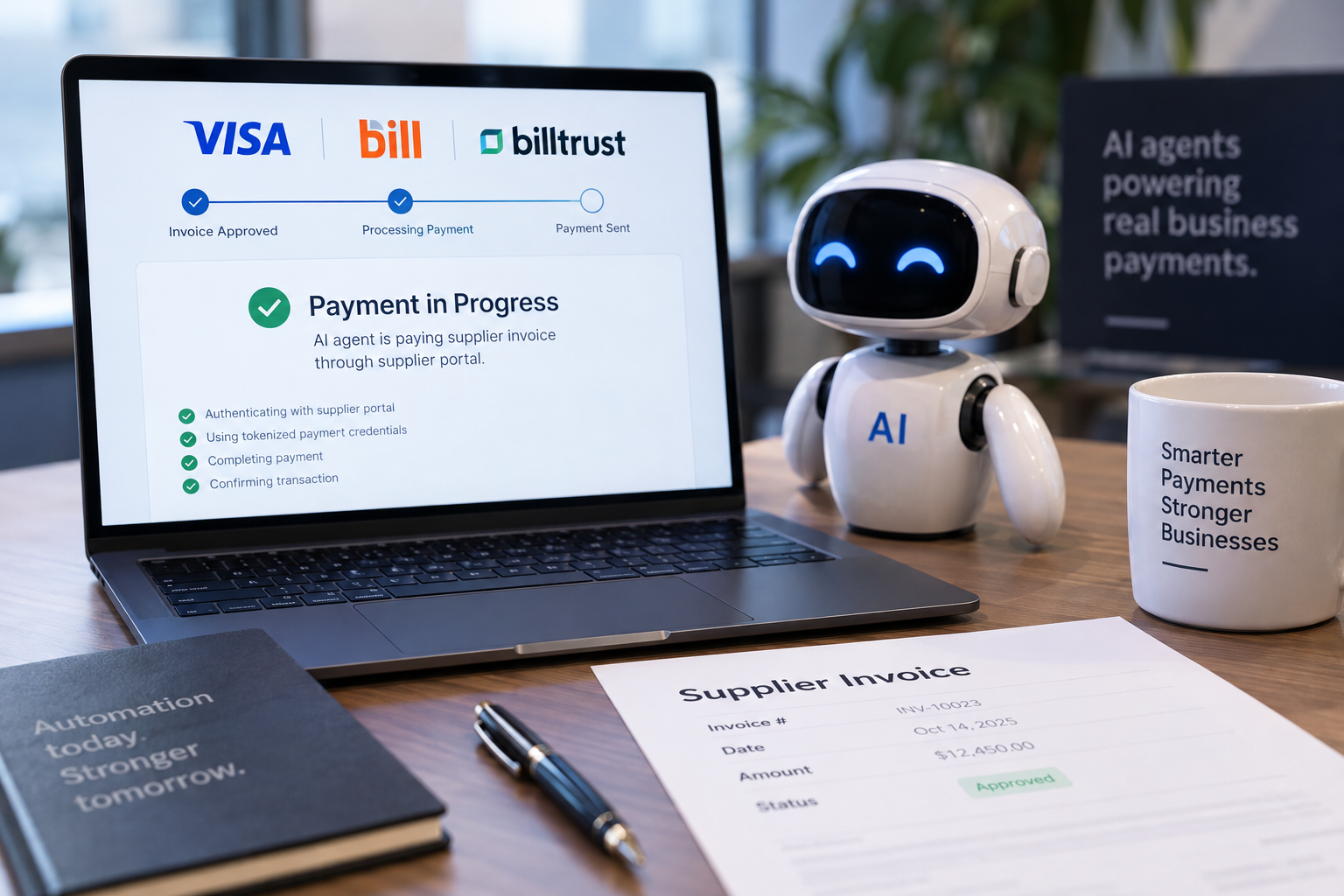 AI agents start paying supplier invoices in live Visa, BILL and Billtrust pilot