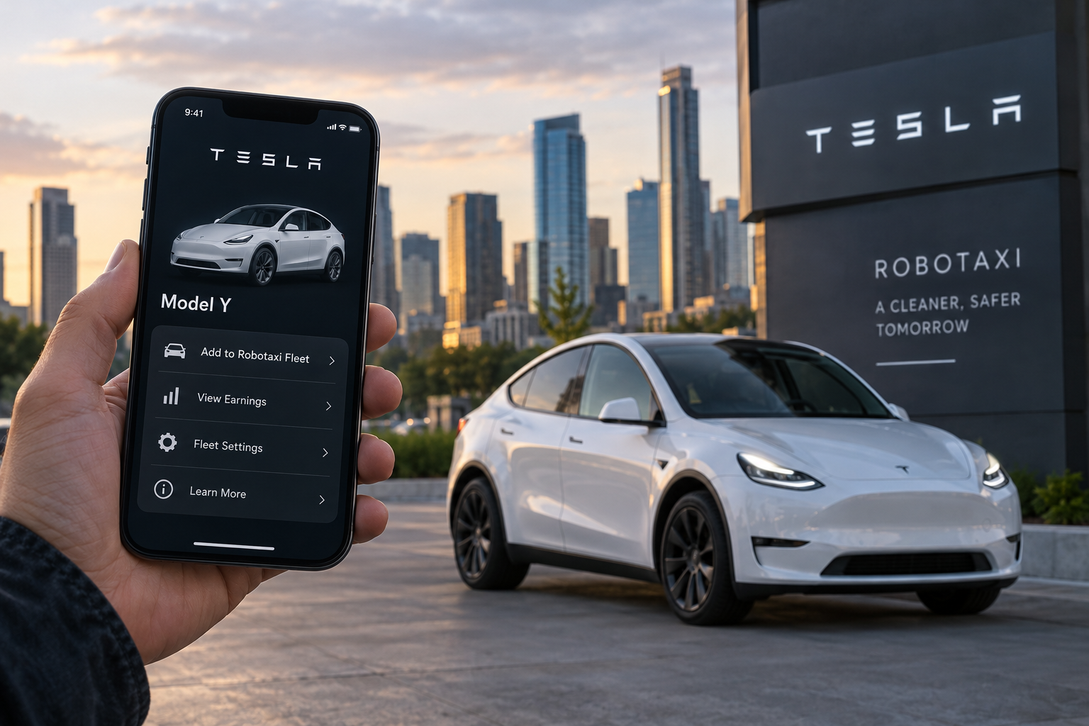 Tesla Says Owners Can Add Their Cars to Robotaxi Fleet by Second Quarter of 2027