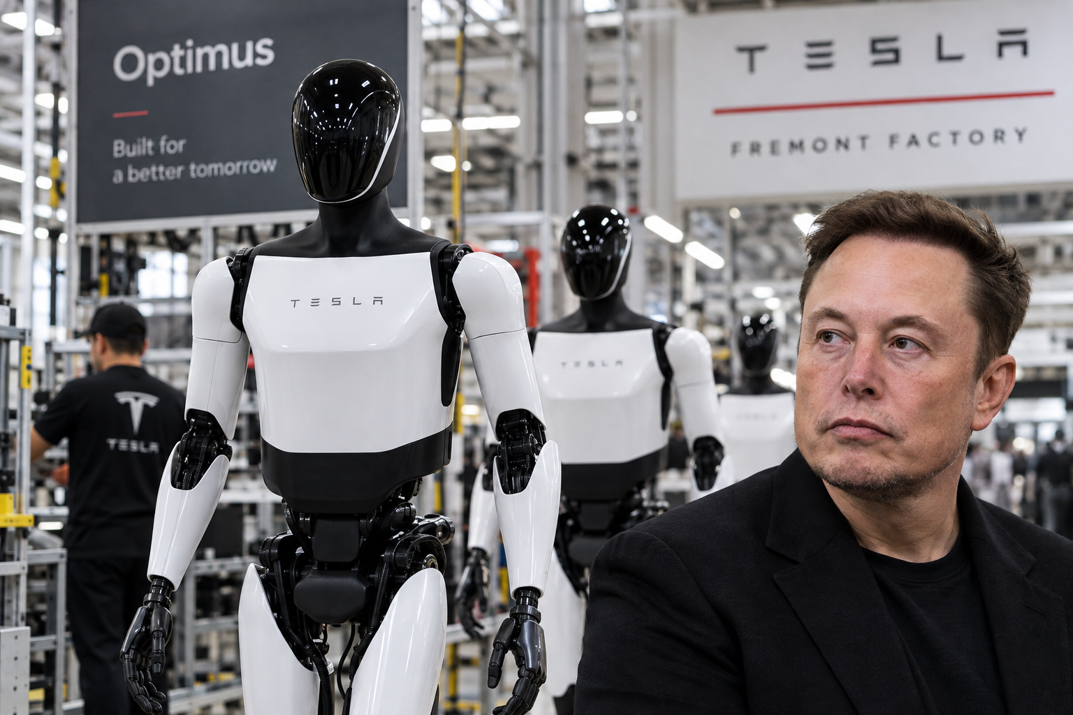 Tesla Begins Optimus Robot Production in Fremont as Profit Falls 43%