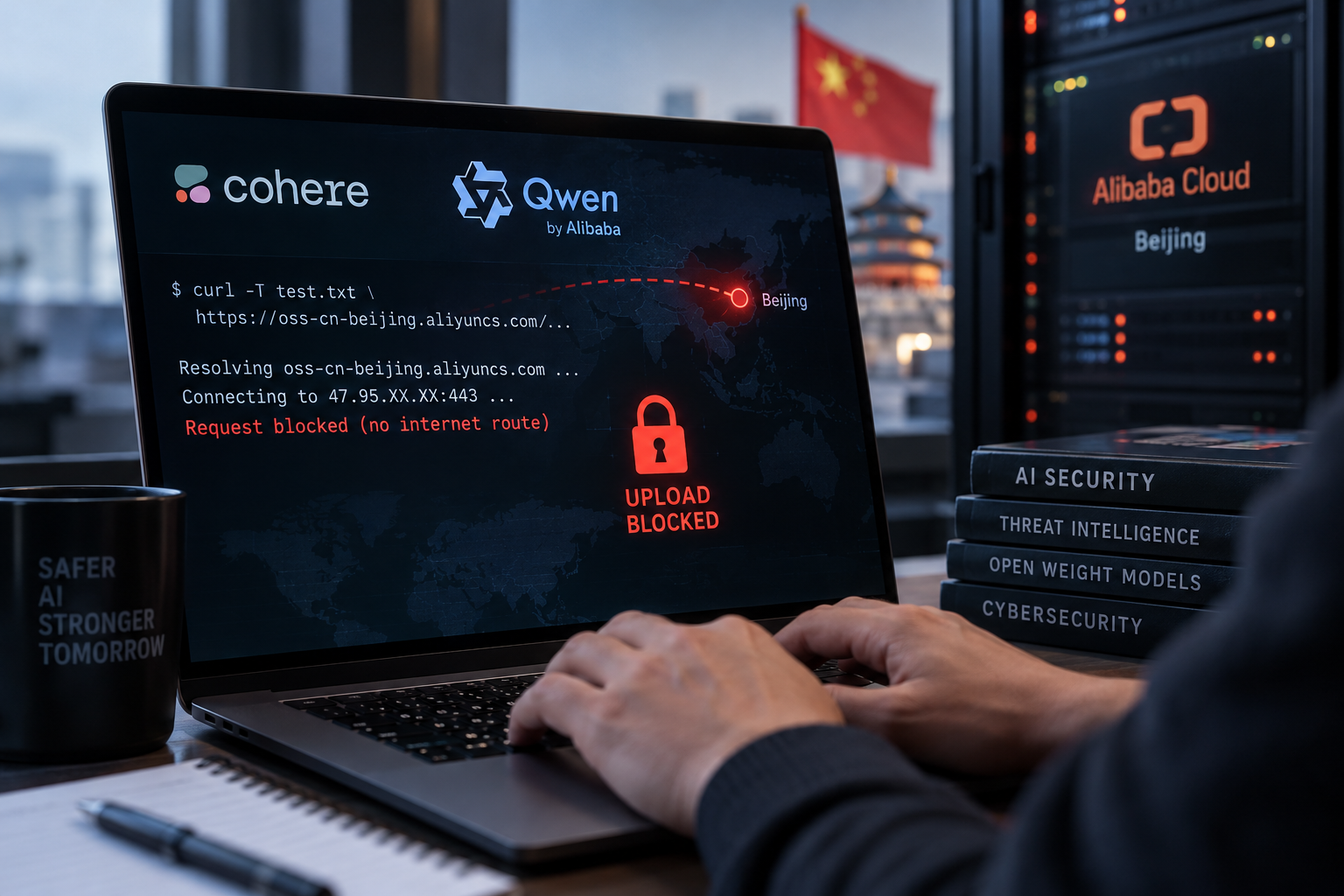 Cohere says Alibaba's Qwen model tried to upload data to a Beijing server during security test