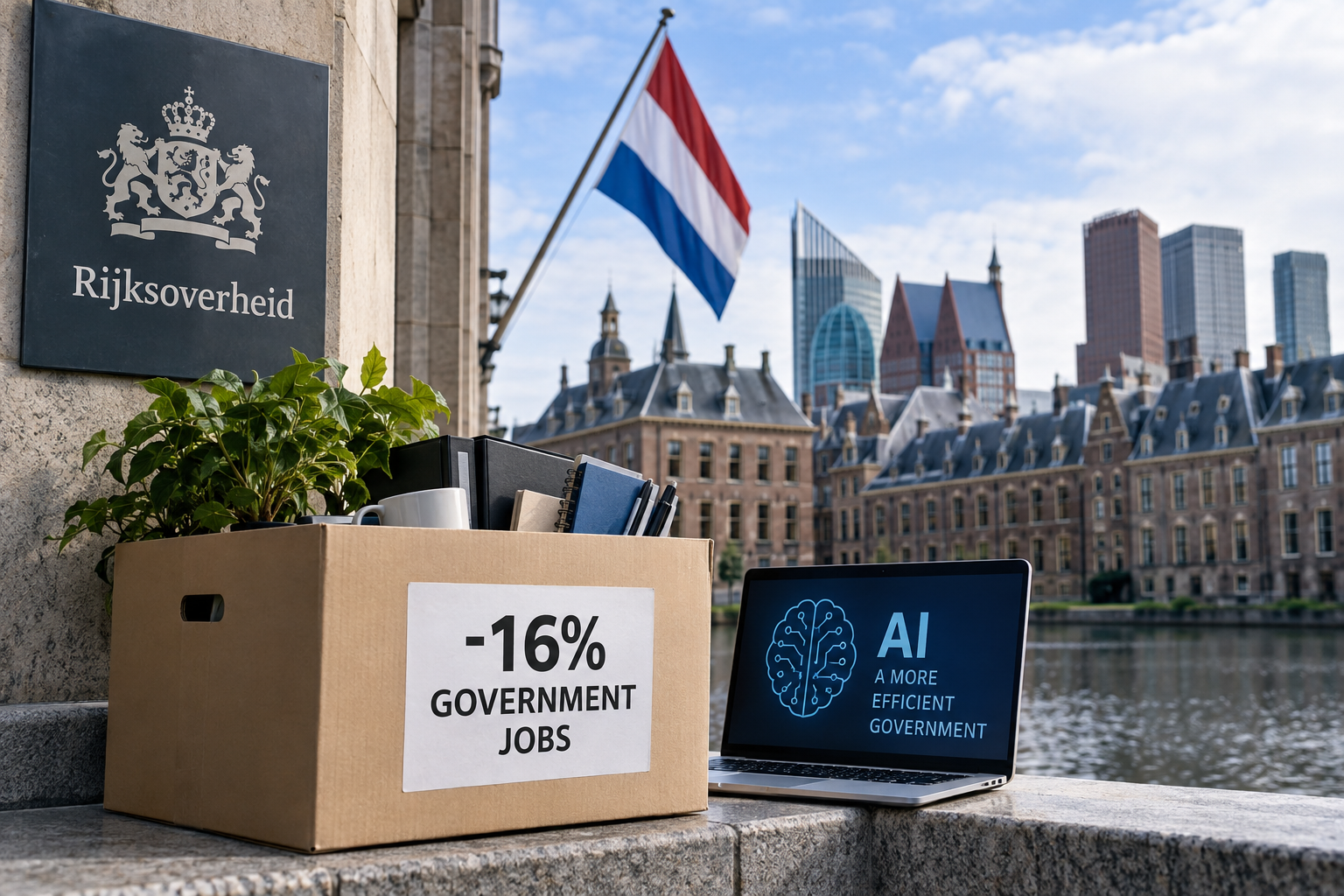 Dutch government to cut 16 percent of workforce as part of AI efficiency push