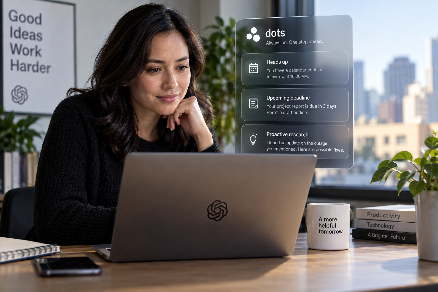 OpenAI Launches Dots, an Always-On Assistant That Works Before You Ask