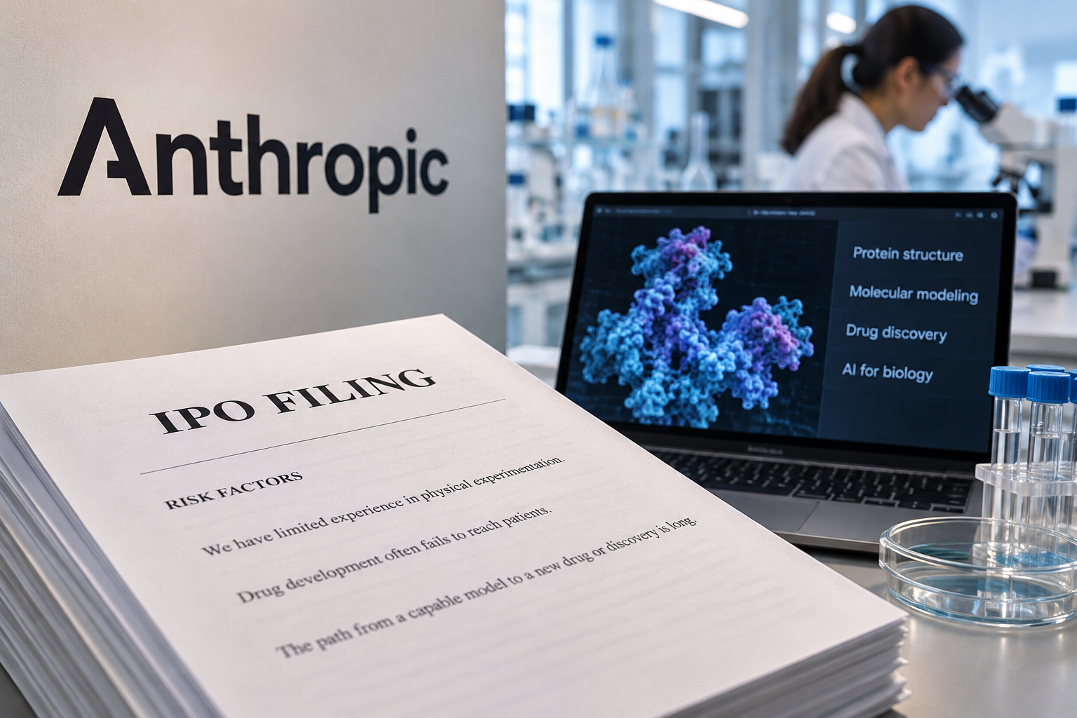 Anthropic Promises AI Will Transform Biology, but Its IPO Filing Sounds a Cautious Note
