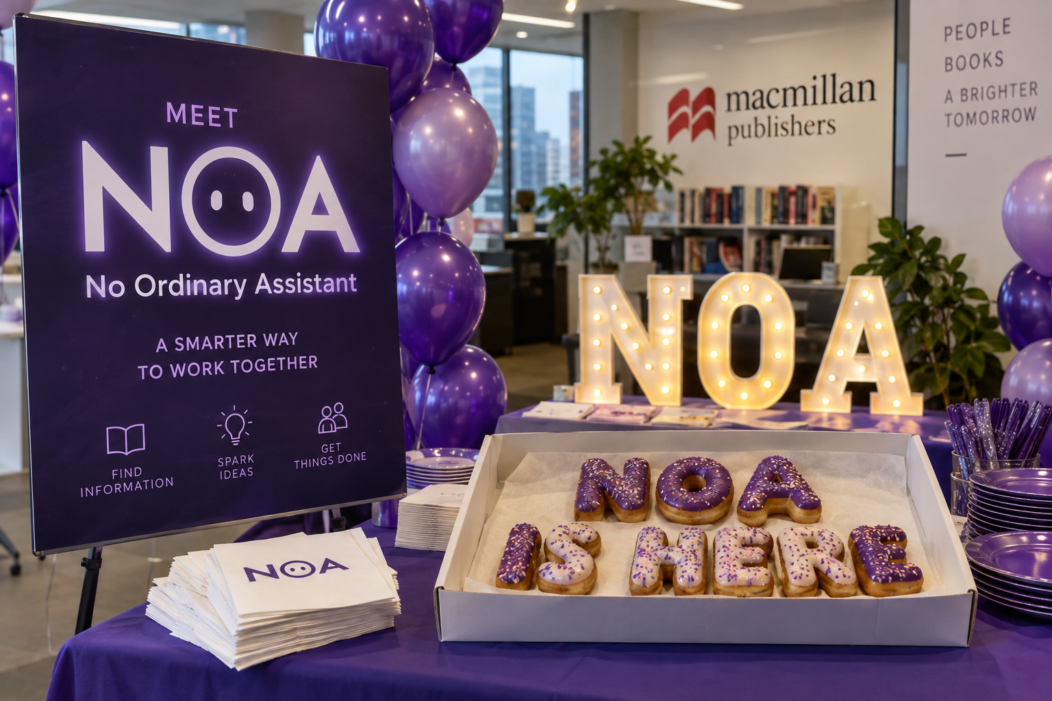 Macmillan Staff Say Publisher Threw a Party for Workplace AI Assistant That Was Later Killed