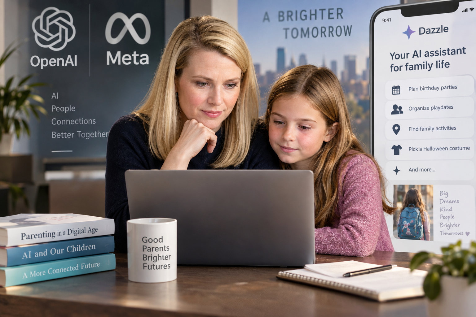 Tech Leaders’ AI Pitch for Parenting and Friendship Draws Public Backlash