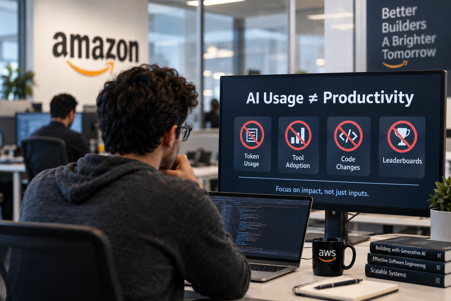 Amazon Warns Engineers Against 'Tokenmaxxing' as AI Usage Metrics Draw Scrutiny