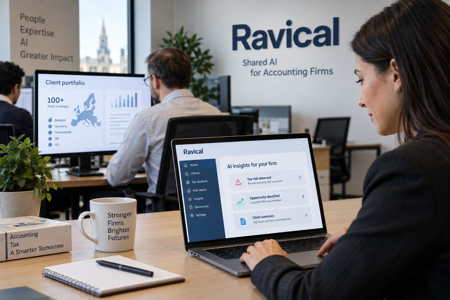 Ravical Raises $17M to Bring Shared AI to Accounting Firms