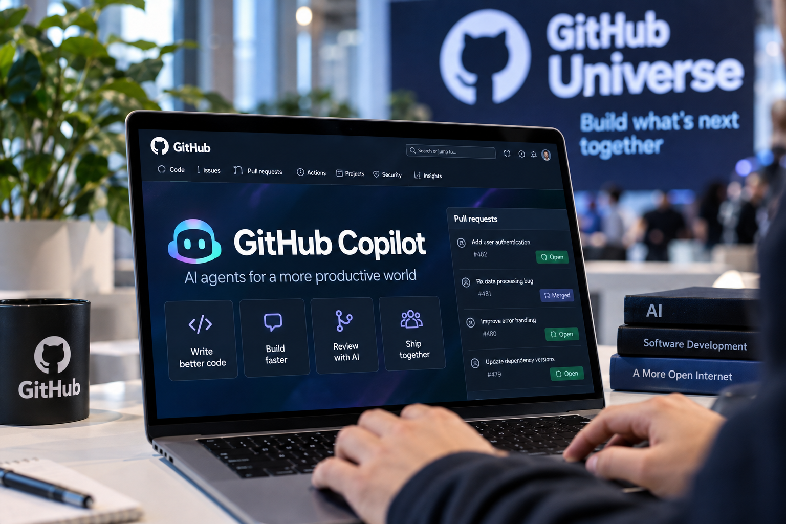 GitHub Launches Copilot Fusion as AI Agents Start 40% of Pull Requests