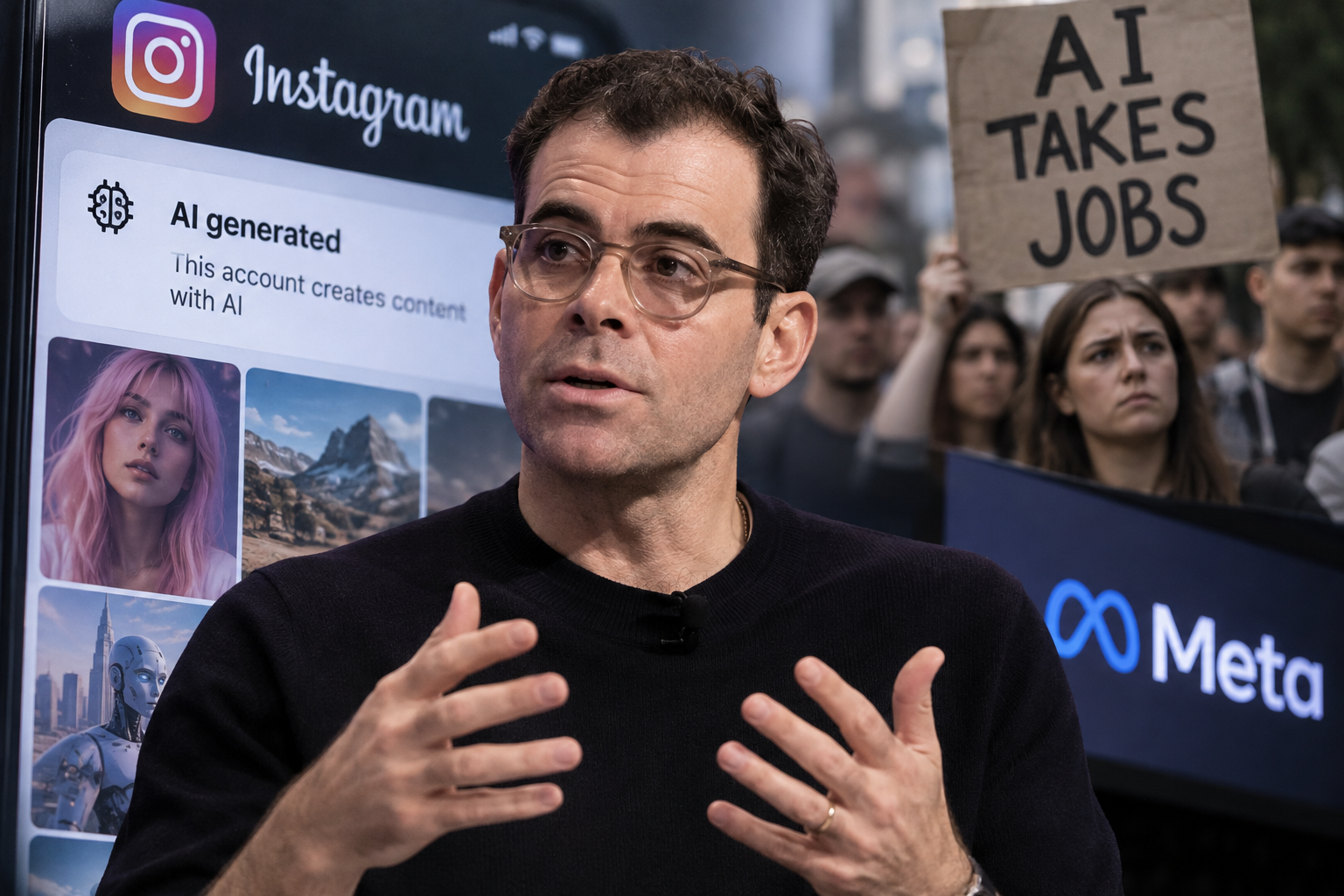 Instagram’s Mosseri Warns Anger Over AI Will Grow Worse