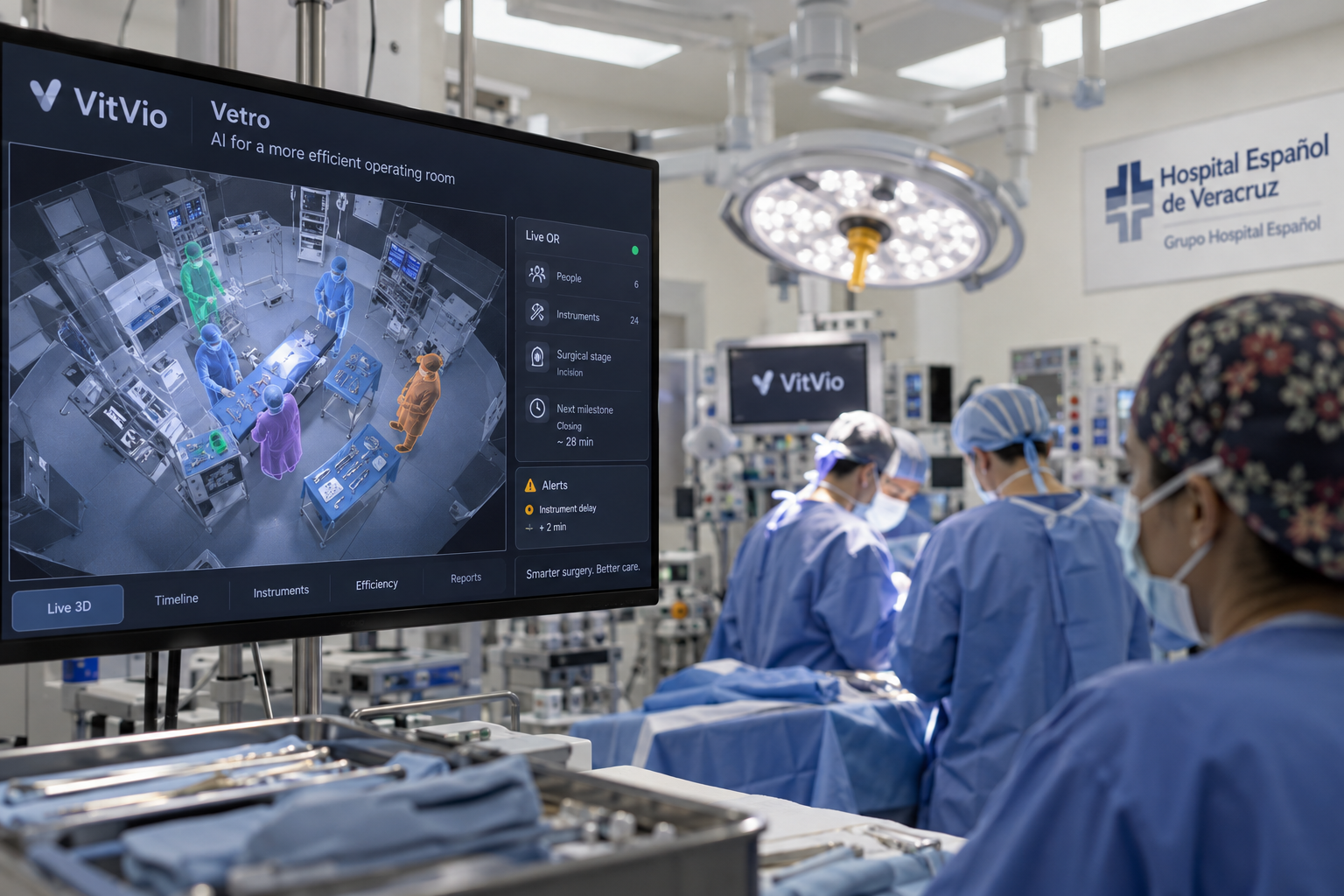 VitVio brings its 3D operating room AI to a hospital in Mexico