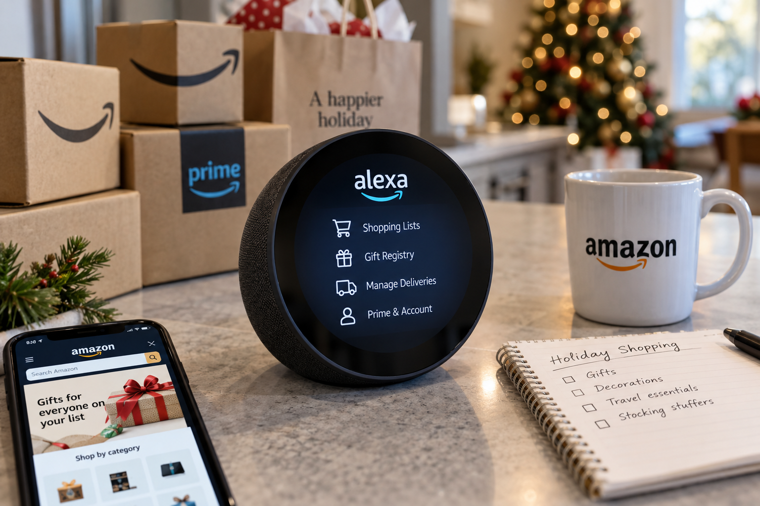 Amazon Expands Alexa Shopping Assistant With List, Registry and Delivery Controls