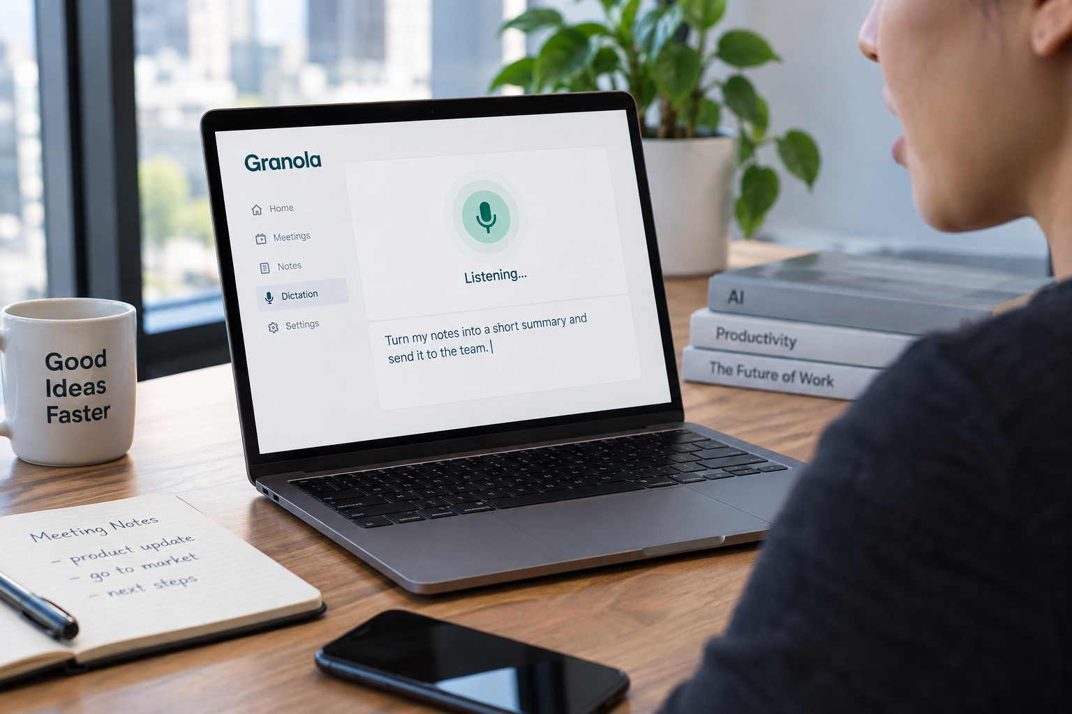 Granola Adds Dictation to Its Notetaker, Setting Up a Clash With Wispr