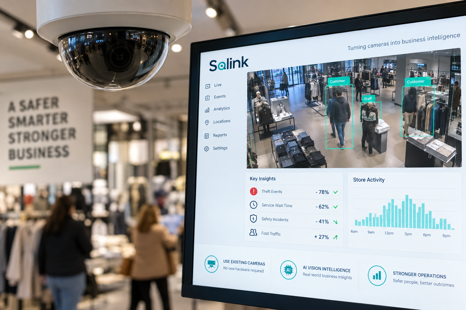 Solink Raises More Than $100M to Turn Store Security Cameras Into Business Data