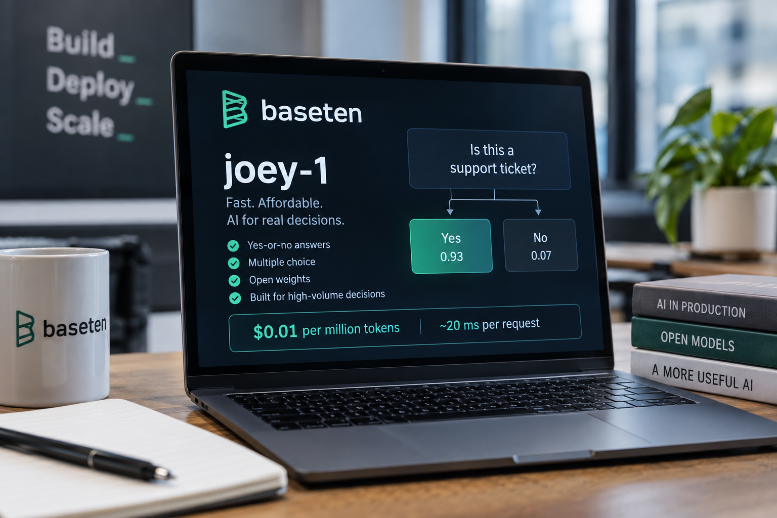 Baseten's Joey-1 Makes AI Decisions for a Penny per Million Tokens