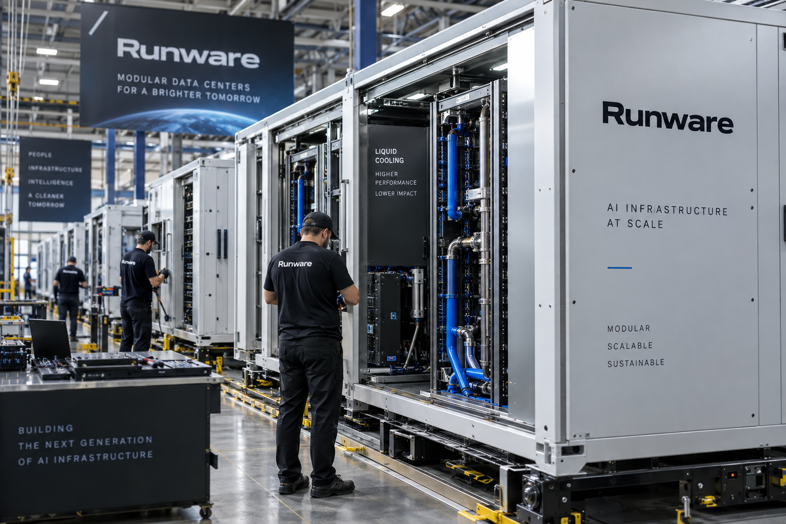 Runware Plans Assembly-Line Factory for Modular AI Data Center Pods